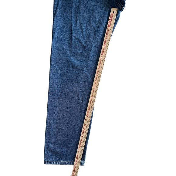 Rustler Classic Blue Denim Jeans Men’s 36x32 Straight Leg Medium Wash - Picture 8 of 11